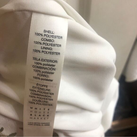 NEW! White House Black Market Ditzy Floral Mini Dress - Picture 6 of 6